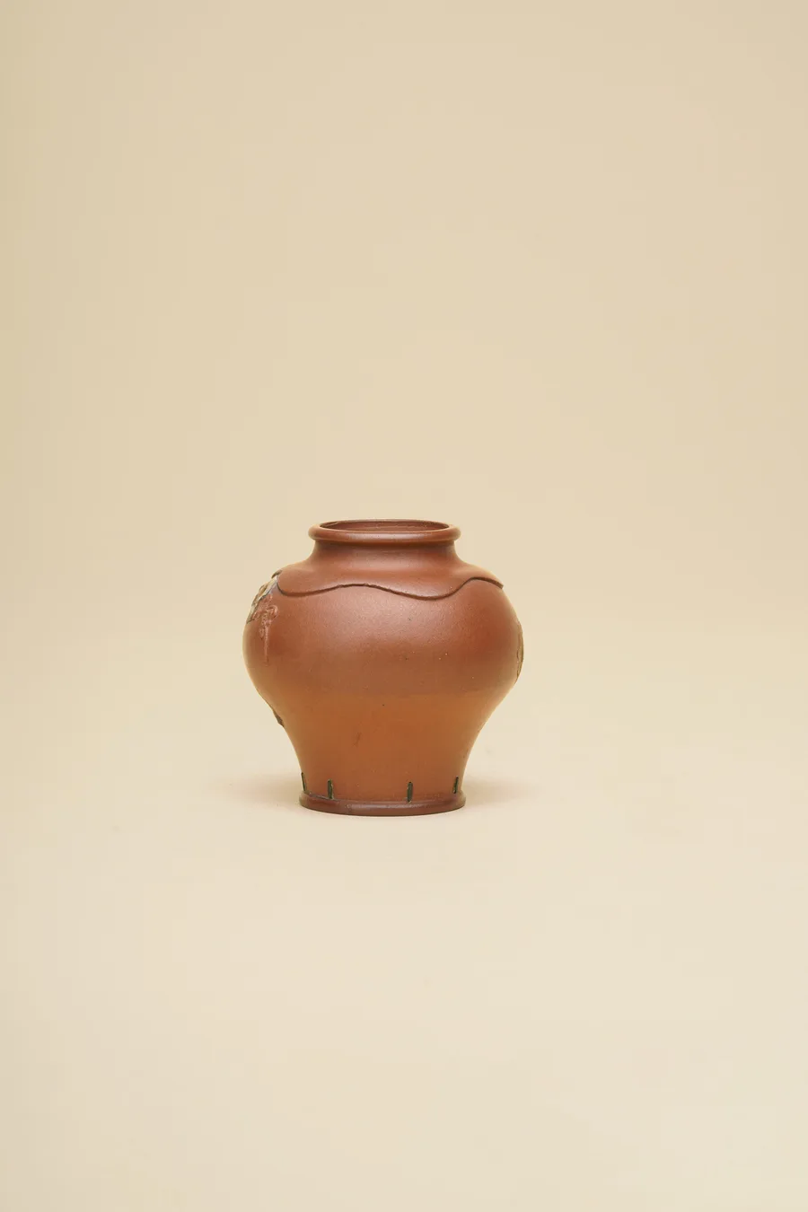 清康熙 梅花披肩宮燈壺